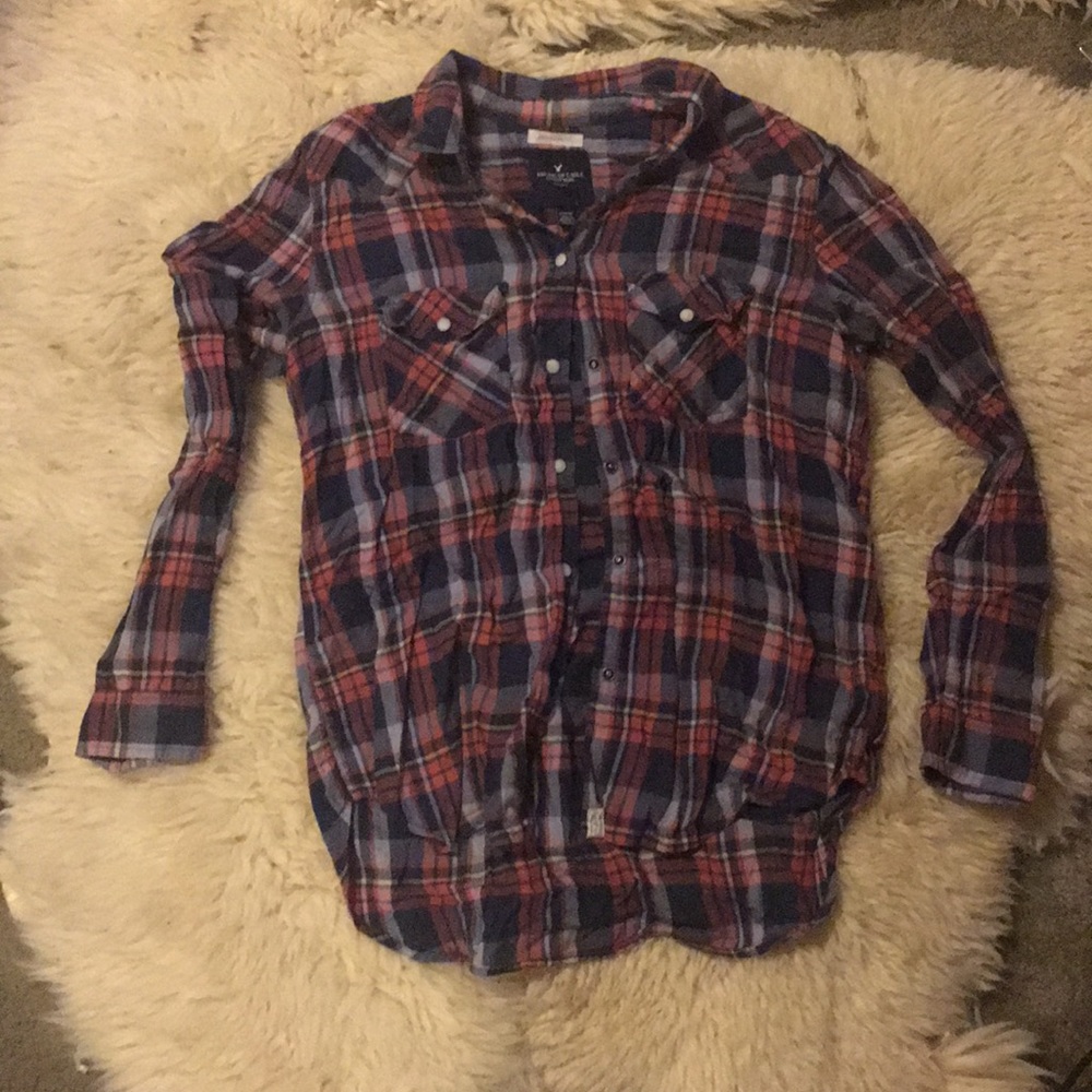 American Eagle plaid